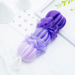 Namų apyvokos daiktai Kūno &scaron;epetys elastingas prausimosi kamuolys ilgas mink&scaron;tas prausimosi artefaktas kūno &scaron;veitimo patvarus elastingas Kūno &scaron;epetys 1pcs violetinė