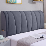 Universalus Sustorintas Medvilninis Elastingas Lovūgalio Užvalkalas - Mink&scaron;tas, Viskas Apimantis Apsauginis nuo Dulkių Užvalkalas Width 2m Height 65cm