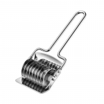 Virtuvinis vanilinis makaronų pjaustytuvas Nerūdijančio plieno rankinis makaronų pjaustymo įrenginys Visaplieninė virtuvės priemonė česnakų lai&scaron;kams pjaustyti A