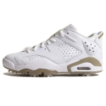 Air Jordan 6 Retro Low Golf Balti Chaki spalvos Vyri&scaron;ki sportbačiai DV1376-100 41