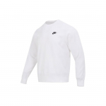 Nike Siuvinėtu logotipu džemperis vyrams Džemperis baltas FB4980-100 XL