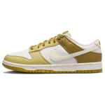 Nike Dunk Low Bronziniai Vyri&scaron;ki Sportbačiai Geltoni Saturno-Auksiniai Balti FZ4042-716 40.5