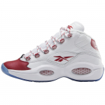 Reebok Question Mid Red Toe 2024 Unisex Sportbačiai Balti Avalynės-Baltas Vector-Raudonas 100074721 39