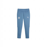 Puma Mcfc Logotipas Ženklelis Vidutinio Juosmens Laisvalaikio Megztos Sportinės Kelnės Vyrams Kelnės I&scaron;plautos Mėlynos 772906-21 XL