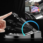 Automobilinis telefono laikiklis ant prietaisų skydelio, Mobiliojo telefono laikiklis automobiliui, Patvarus prietaisų skydelio mobiliojo telefono laikiklis, suderinamas su lop&scaron;iu