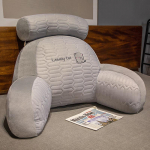 Didelė lateksinė atlo&scaron;o pagalvė: Mink&scaron;ta galvūgalio pagalvė lovai, sofai, bendrabučiui ar tatamiui. Extra Large [70*50cm] - Detachable Inner Cushion