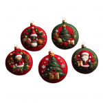 Pasidaryk pats Kalėdų veltinio lopų rinkinys &Scaron;ventinis rankdarbių rinkinys su i&scaron;kirptais veltinio lak&scaron;tais Rankų darbo audinio siuvimo rankdarbių reikmenys eglutei, namų dekorui C