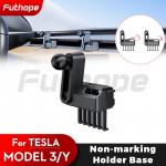 Futhope 17mm 6-Claw Dashboard Panel Base Phone Solar power Bracket For Tesla model 3 model Y 4.0-7.2 inch Mobile Phone Holder 17MM 6-Claw Base