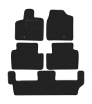 ANTHRA automobiliniai kilimėliai skirti: Dodge Grand Caravan IV 7-vietis (2008-2016 m)