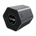 Pomodoro laikmatis Reguliuojamas garsas Pauzė ir tęsimas I&scaron;jungti Garsinis jutiklis Virtuvės laikmatis maisto gaminimui Vaikų užduotims Biuro susitikimams pilka spalva