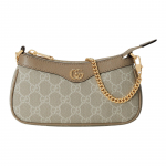 Gucci Ophidia Double G logotipas Užtrauktukas Drobė ir odos apdaila Mini rankinė Moteri&scaron;kos rankinės Smėlio spalvos 764960-FACJT-9641 Regular Edition,Box(Basic Set+Box)