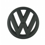 2025 m. Kar&scaron;tas automobilio dangtelis Priekinės ir galinės grotelių emblema Ženklelis Logotipas VW Volkswagen Golf 7 MK7 GTI Automobilio stilius Back-11.5cm matinė juoda spalva
