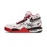 Nike Flight Legacy Crack Coverage Palaikymas Auk&scaron;tį didinantis Auk&scaron;takulnis Vintažiniai Krep&scaron;inio Batai Vyri&scaron;ki Raudonos Baltos BQ4212-100(Komanda861-) 42.5 white