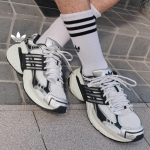 Adidas ADISTAR XLG Klasikiniai Stori Auk&scaron;takulniai Tėčio Batai - Oficialūs Adidas Trikoloriniai IH3381 43 balta
