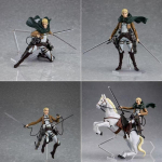 Figma 446 Attack On Titan Erwin Smith Yra sandėlyje Anime Veiksmo Figūrėlė Kolekcionuojamas Modelis Žaislai Gerbėjams Kolekcijai Stalvir&scaron;io Dekoracija