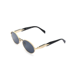 Prada Raidžių Dekoracija Ovalūs Saulės Akiniai Moteri&scaron;ki Akiniai Nuo Saulės Auksiniai PR65ZSZVN09T Basic Packaging-Eyeglass Case+Box,55,Gold