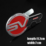 Emblemos lipdukai automobilių priedai SVR Vogue Velar Evoque Discovery Range Rover P300 L405 L551 P250 red
