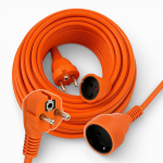 Sodo prailgintuvas 20m 3x2,5mm&sup2; storas oranžinis statybinis laidas