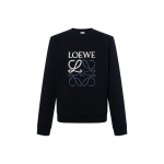 LOEWE Anagram medvilninis džemperis H526Y24J07-1100 XL black