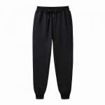 Naujos vyri&scaron;kos bėgimo kelnės, vyri&scaron;kos kelnės, laisvalaikio kelnės, sportinės kelnės &bdquo;Jogger 13 Color&ldquo; sportinės kelnės S juoda