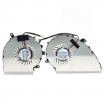 Patvarus 4 kontaktų CPU GPU ventiliatoriaus rinkinys, skirtas MSI GE72VR GP72VR GL72VR MS-179B ne&scaron;iojamojo kompiuterio procesoriaus au&scaron;intuvui žaidėjams ir patyrusiems vartotojams
