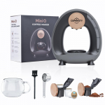 Cornesty Pusiau automatinis kavos aparatas namams 240 ml 85 laipsnių pastovi temperatūra 1400 W tylus US pilka