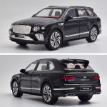 1/24 mastelio Bentley Bentayga Diecast automobilio modelio žaislas, patraukiama atgal žaislinė transporto priemonė su garsu ir &scaron;viesa vaikams, mažiems berniukams, mergaitėms, dovanų kolekcija 1/24-21.5x8.2x7.3cm juoda