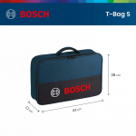 Bosch įrankių krep&scaron;ys MINI & S Patvarus tvirtas daugiafunkcis krep&scaron;ys Ne&scaron;iojamas patvarus įrankių krep&scaron;ys Originalus didelės talpos krep&scaron;ys vandeniui atsparus krep&scaron;ys