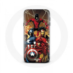 Coque Samsung Galaxy J3 2017 Avengers invaders Anciens soldats