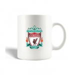 Puodelis - Liverpool - Keramika - 30cl - Galima plauti indaplovėje - Baltas