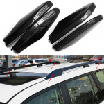 Automobilių modeliavimas stogo bagažinės dangčio strypo bėgelio galo keitimo korpuso priedai 4vnt Toyota Land Cruiser Prado Fj120 2003 -2008 2009 m.