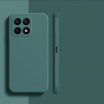 Dėklas Honor X8a Dangtelis Honor X7a X8a X9a Dėklai Originalus TPU Smūgiams atsparus Skysto silikono Apsauginis Telefono Galinis Dangtelis Honor X8a Honor X7a juoda
