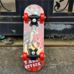 43 cm Vaikų riedlentė Klevas Dviguba riedlentė Vaiki&scaron;ka Patin Vaikų riedlentė Animacinis lipdukas Pačiūžos Vaikams Longboard
