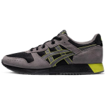 Asics Lyte Classic Audinys Karvės Split Oda Patogūs Sportiniai Žemi Stiliaus Batai Unisex Kedai Juodi Pilki 1203A168-002 43.5