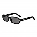 Dior Originalus dizainas Stačiakampiai akiniai nuo saulės Unisex akiniai nuo saulės Juodi DPFCS3IXR_10A0 Basic Packaging-Eyeglass Case+Box,55