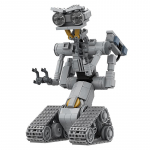 MOC filmo sutrumpinto grandyno karinis emocinis robotas statybinių blokų rinkinys astrod robotams Johnnyed 5 modelių plytų žaislas vaikams Dovana