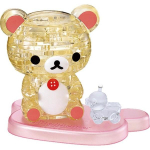 Cory Rak Kuma Kristalinis trimažis dėlionė 37 dalys Korėja 3D dėlionė beige