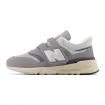 New Balance 997R Velcro Mažylių Batai Phantom Grey Vaikams Sportbačiai Metalinis Sidabro PZ997RHA 28.5