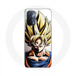 Coque - Maniacase - Oppo A93 5G - Goku Dragon Ball Z - Souple - Noir