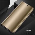 Veidrodinis apverčiamas odinis veidrodinis telefono dėklas, skirtas Samsung Galaxy A55 A05S A05 A15 A25 A35 A 55 5G S24 S 24 Ultra Plus smūgiams atsparus stovo laikiklis Visas dangtis For Samsung Galaxy S24
