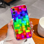 Telefono dangtelis skirtas Samsung S24 Plus A35 A05S Xcover 7 S23 FE A34 A55 buferis skaidrus silikoninis mink&scaron;tas super smūgiams atsparus žvaigždėtas dangus lokio korpusas, skirtas Galaxy Samsung S23 FE