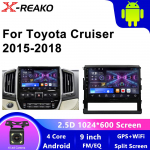 Android 12 automobilio radijas, skirtas Toyota Land Cruiser 200 2015&ndash;2018 m. leistuvas Multimedia Carplay DSP SWC GPS BT, skirtas Lexus LX470 WIFI RDS 4 core 1GB+32GB carplay