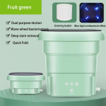 Ne&scaron;iojama sulankstoma skalbimo ma&scaron;ina, džiovinimo ma&scaron;ina, džiovyklė, drabužiai, kojinės, mini valymo ma&scaron;ina, apatinis trikotažas, centrifuginė skalbimo ma&scaron;ina