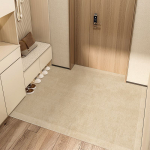 Minimalaus dizaino PVC vandeniui atsparus ir plaunamas vertikalus įėjimo kilimėlis įėjimo durims, namų fojė, kojų kilimėlis 120 * 140cm