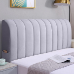 Universalus Sustorintas Medvilninis Elastingas Lovūgalio Užvalkalas - Mink&scaron;tas, Viskas Apimantis Apsauginis nuo Dulkių Užvalkalas Width 2m Height 65cm