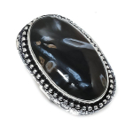 Tube Agate Gemstone Handmade 925 Sterling Silver Jewelry Ring Size 6 l0d19