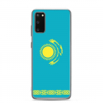 Telefono dėklas - Oficialus Kazachstanas - Samsung Galaxy S20 Plus - Vėliava - Lankstus - Daugiaspalvis