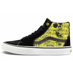 Mike Gigliotti x SpongeBob SquarePants x Vans Skate Sk8-Hi Juodi Geltoni Unisex Sportbačiai VN0A5FCCZAU 34.5