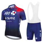 2026 Groupama FDJ TDF Dviratininko Džersio Rinkinys Paryžius Trumpomis Rankovėmis Greitai Džiūstantis Maillot Ciclismo Lenktyninis Dviračių Drabužis L
