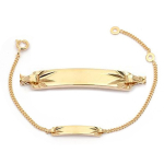 Les Tr&eacute;sors De Lily [L4329] &ndash; paauksuota grandinėlė &bdquo;Bambino&ldquo; &ndash; 17x4 mm